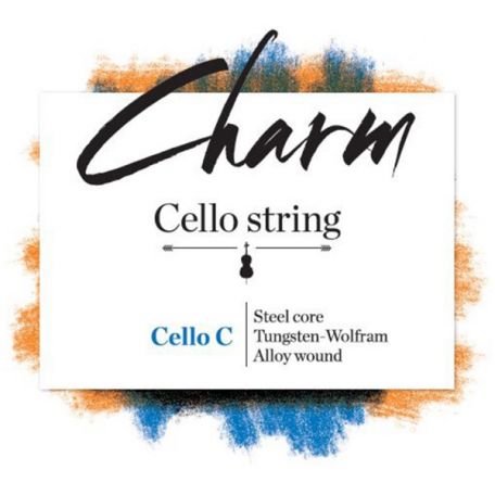Charm cello snaar C-4